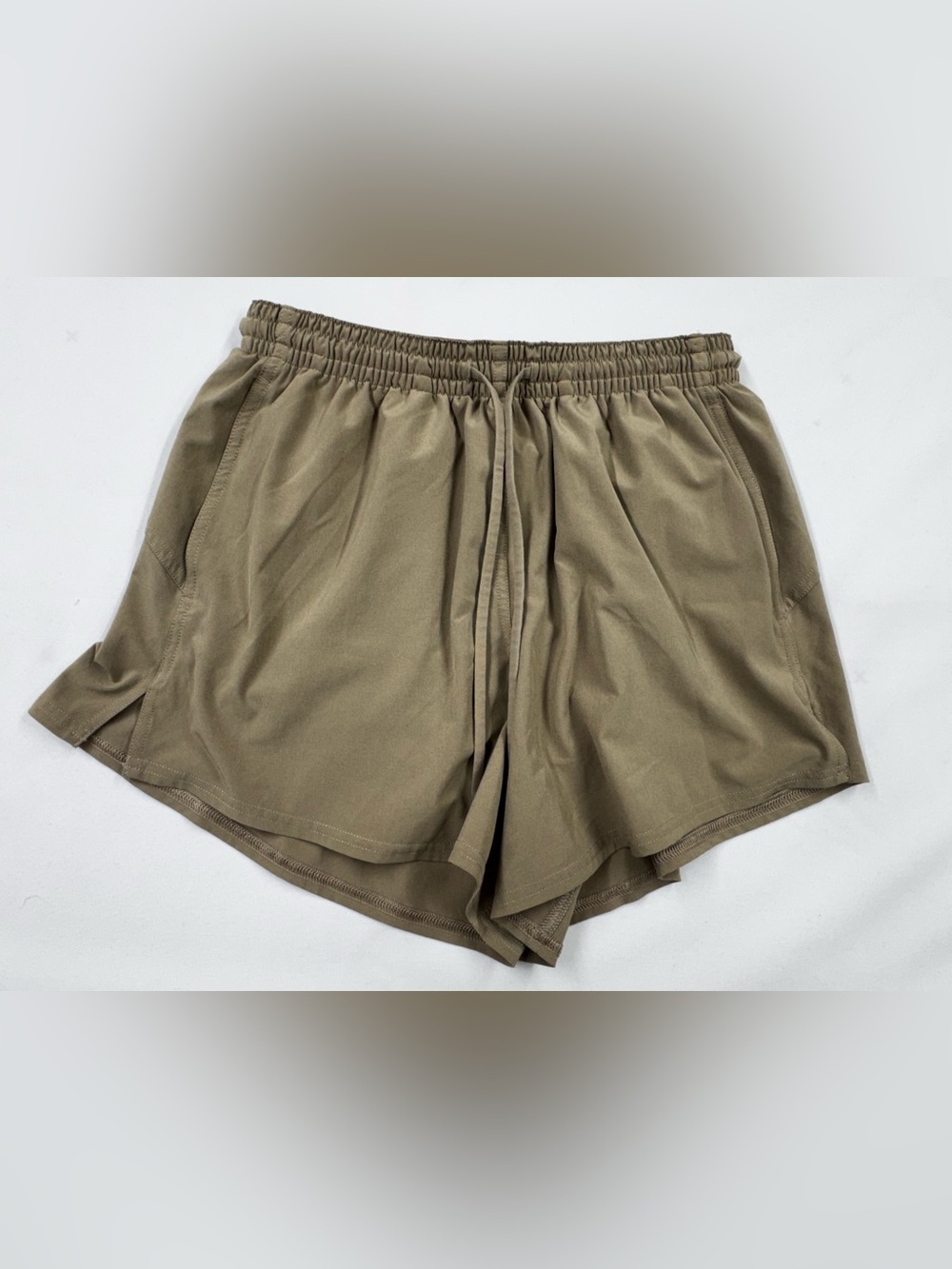lululemon Track That Mid-Rise Lined Short 5" Athletic Shorts in Brown Size 6